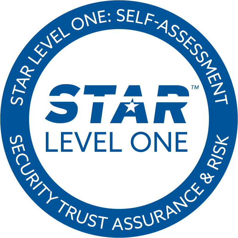 CSA STAR Level One badge